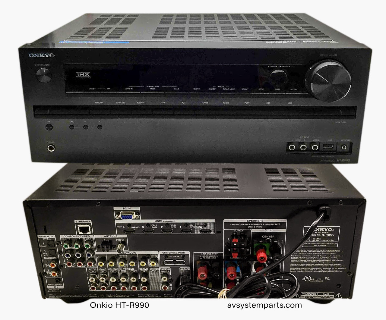 Onkio HT-R990-THX 130w x 7.1-Channel HDMi Digital A/V Home Theater