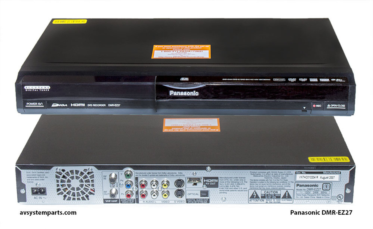 Panasonic Diga DMR-EZ27 DVD Recorder 1080p