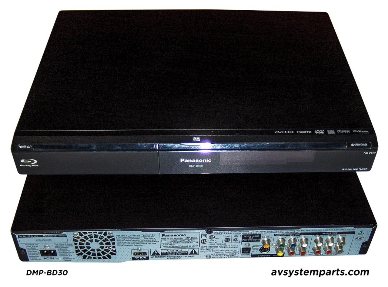 Panasonic DMP-BD30K 1080p Blu-Ray Disc Player 5.1Ch Surround Sound