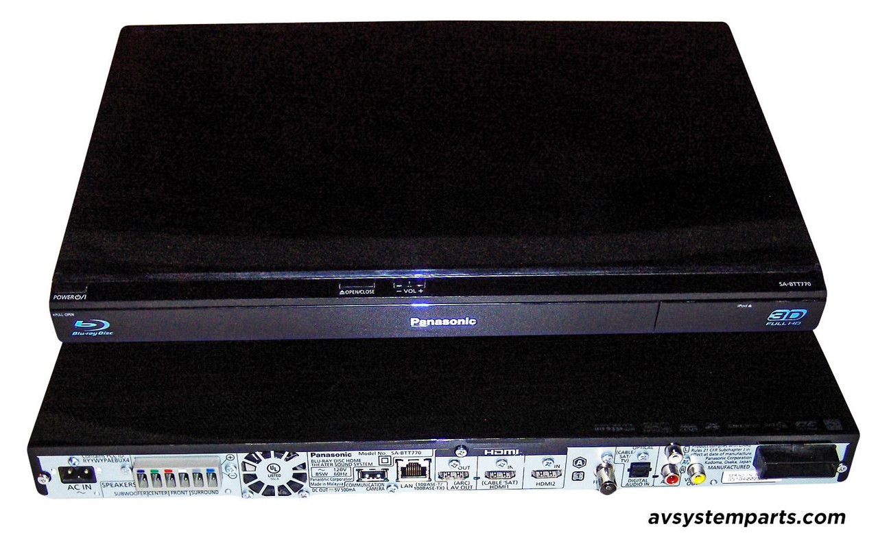 Panasonic SA-BTT770, 3D BD 5.1Ch 1000w WiFi Home Theater System Player