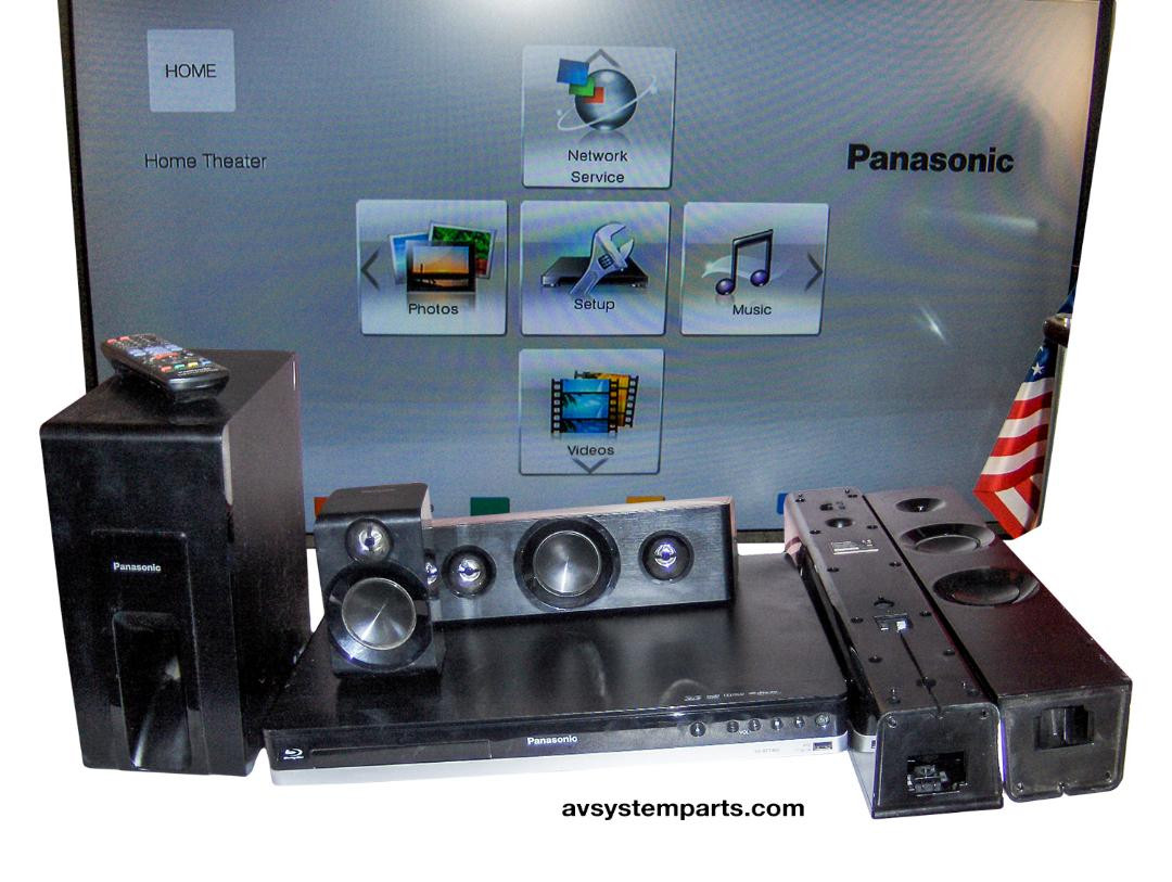 Panasonic SA BTT466 3D Blu-ray Disc Home Theater System 5.1ch,1000w
