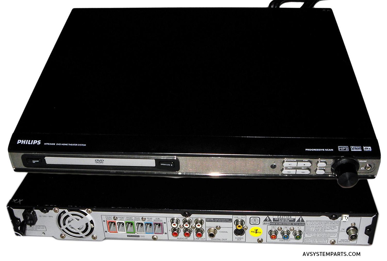 Philips HTS3400/37 DVD/CD 1000w Home Theater Player