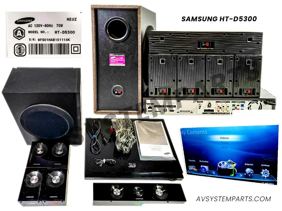 Samsung HT-D5300/ZA 5.1Ch 1000w 3D Network BD/DVD Home Theater