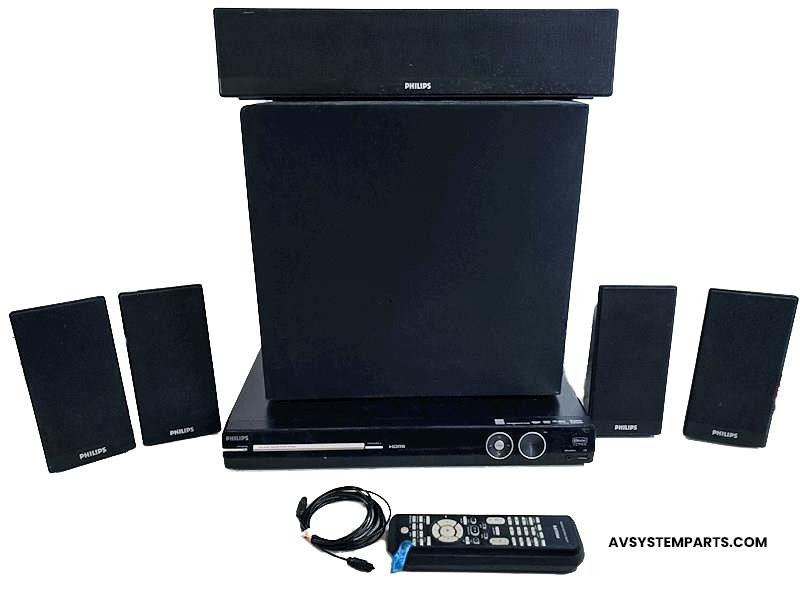 Philips HTS3555 DVD 5.1 Ch,1000W Home theater System
