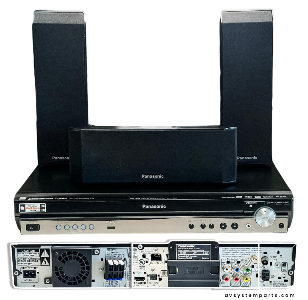 Philips HTS3544 1000W CD/DVD 5.1Ch. Home Theater System