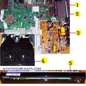 PHILIPS HTS3555/37 Parts