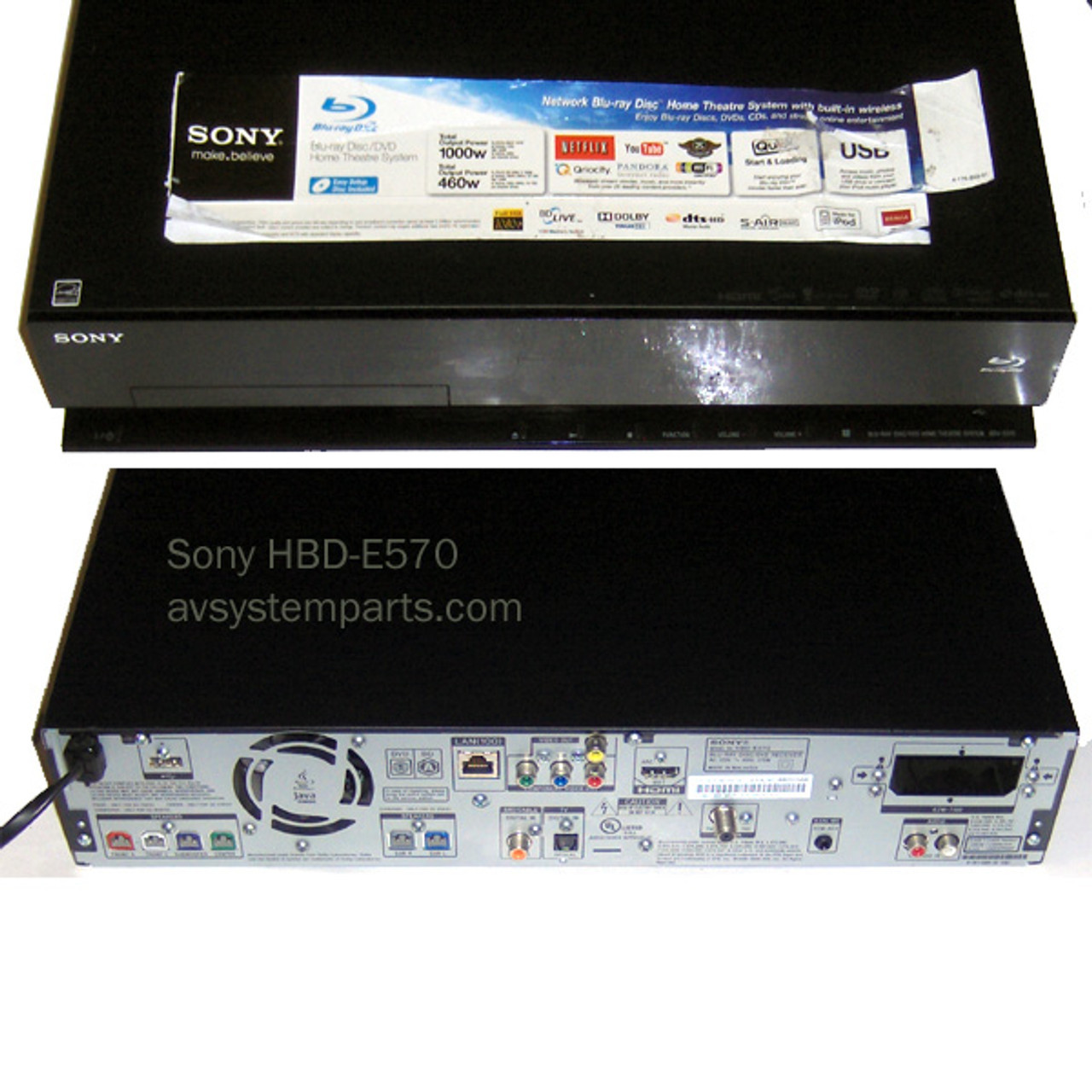 Sony HBDN790W, HBDT79 3D BluRay WiFi 1000w 5.1Ch Home Theater System