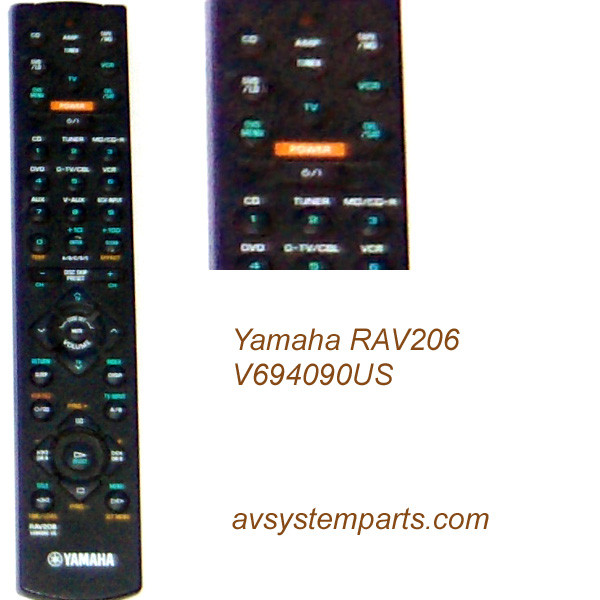 Annadue Telecomando Universale RAV206 Per Amplificatori AV - Compatibile Con V694090US, AX-596, RXV420, YHT34 - 5