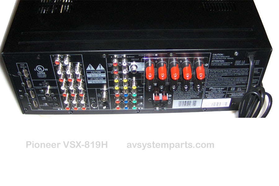 Pioneer VSX 921K,VSX 921 K 7.1 Channel 3D Ready 4 In HDMi 550W AV Receiver Only - Foto 13