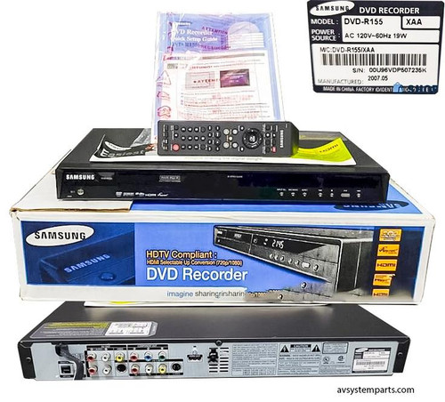 RCA DRC8052N DVD Player- Recorder, HDMI