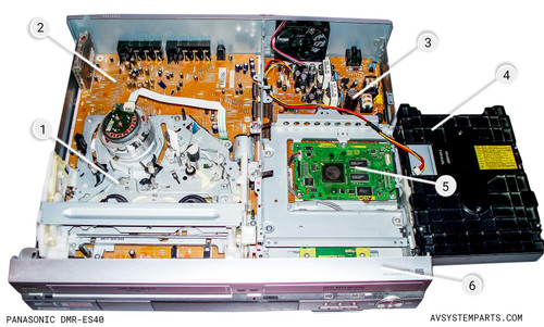 Panasonic DMR-E20D Parts:9950-1z,REP3219,NPX3574-1A,RJB2457A