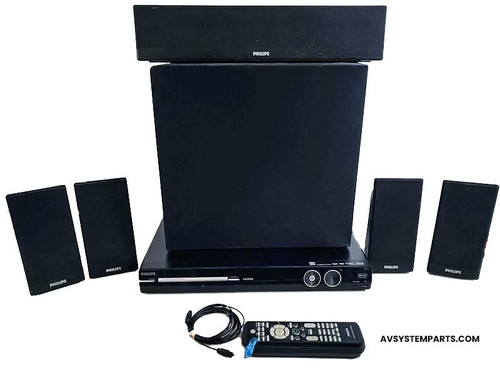 Philips HTS3555 DVD/CD 5.1 Ch,1000W Home theater System