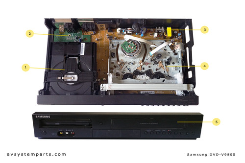 Samsung DVD-V9800 parts