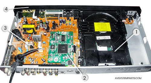  Samsung DVD-R135 Parts: AC97-01883, AK41-00621a, AK41-00633a