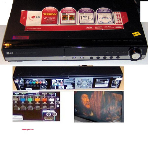 LG DVT418,DV-T418 DVD 5.1Ch 600w Home Theater System Receive