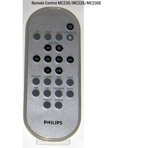  PHILIPS Remote Control, Hi-Fi System MC230/MC235/MC230E/MCM240