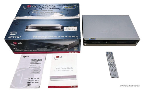 LG RC199H Super Multi DVD/VHS Recorder