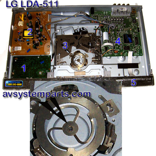 LG LHT854 Parts:EAX39333601,EAX37736815,EAX37840403,DVD Loader DP-9MC