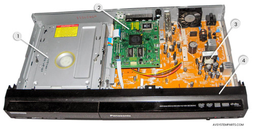 Panasonic DMR-EZ17 Parts: VEP79142, VEP79141