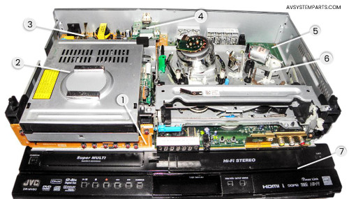 JVC DR-MV80B parts:EAX61383101,EAX39561401,EAX36712801,EAX39310602,MDVC-035ka