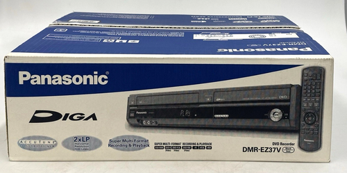 Panasonic DIGA DMR-EZ37V - DVD recorder/ VCR combo