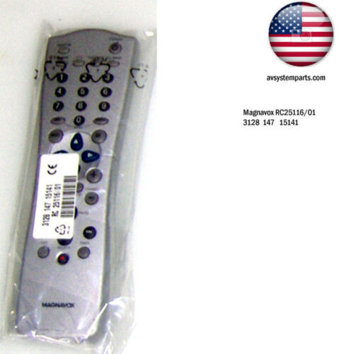 Magnavox-Philips Remote Control RC25116/01 - DVDR615 DVDR72 DVDR75 DVDR80