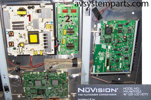 NUVISION NVU46fx10LS Parts: