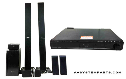 Panasonic SA-PT960,SA-PT660,Sa-pt760 5.1Ch 1250w 5-DVD Player Home Theater System