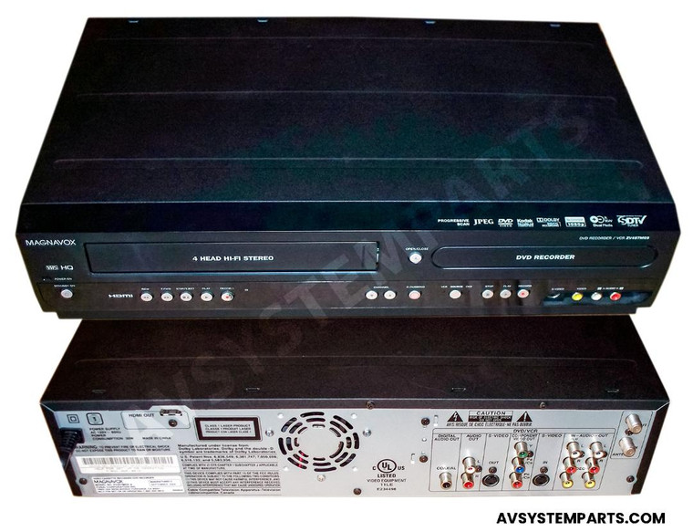 Magnavox ZV457MG9 DVD Recorder VCR Video VHS Recorder w/Digital TV Tuner