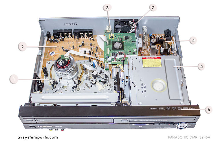 Panasonic DMREZ48 Parts
