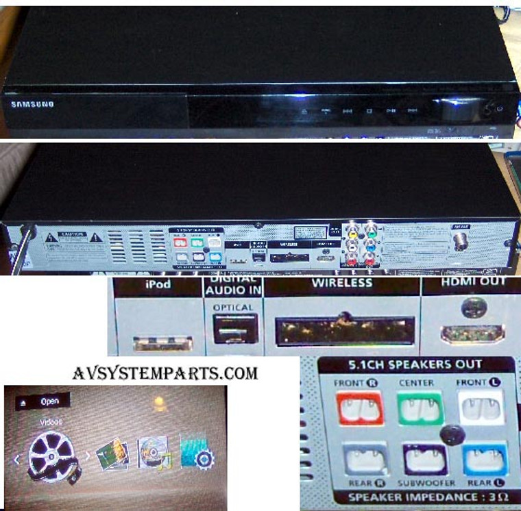 Samsung HT-D550/za 5.1Ch 1000w DVD Home Theater player