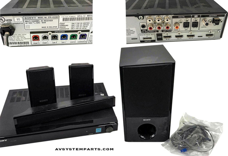 Sony STRKS360 Home Theater AV receiver 5.1 Ch HDMI 575 W