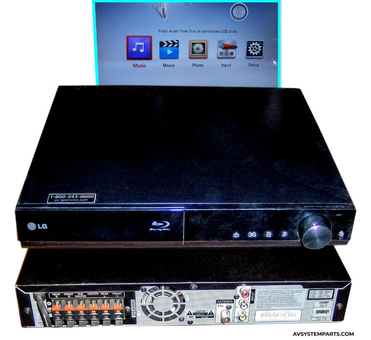 LG BH4120S Bluray Home Theater System 5.1Ch. 330w, Player Only