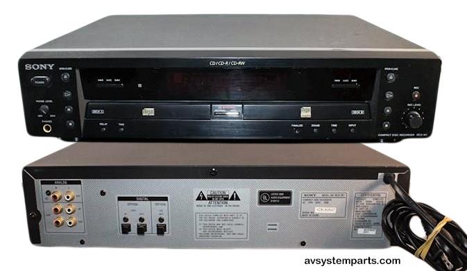 Sony RCD-W1 Dual Deck CD Player, CD Recorder