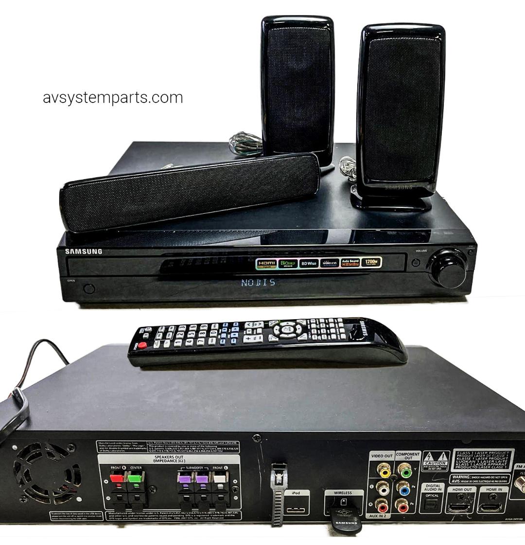 Samsung HT-Z520 CD/DVD 5 Disk Home theater System 5.1Ch. 1200w