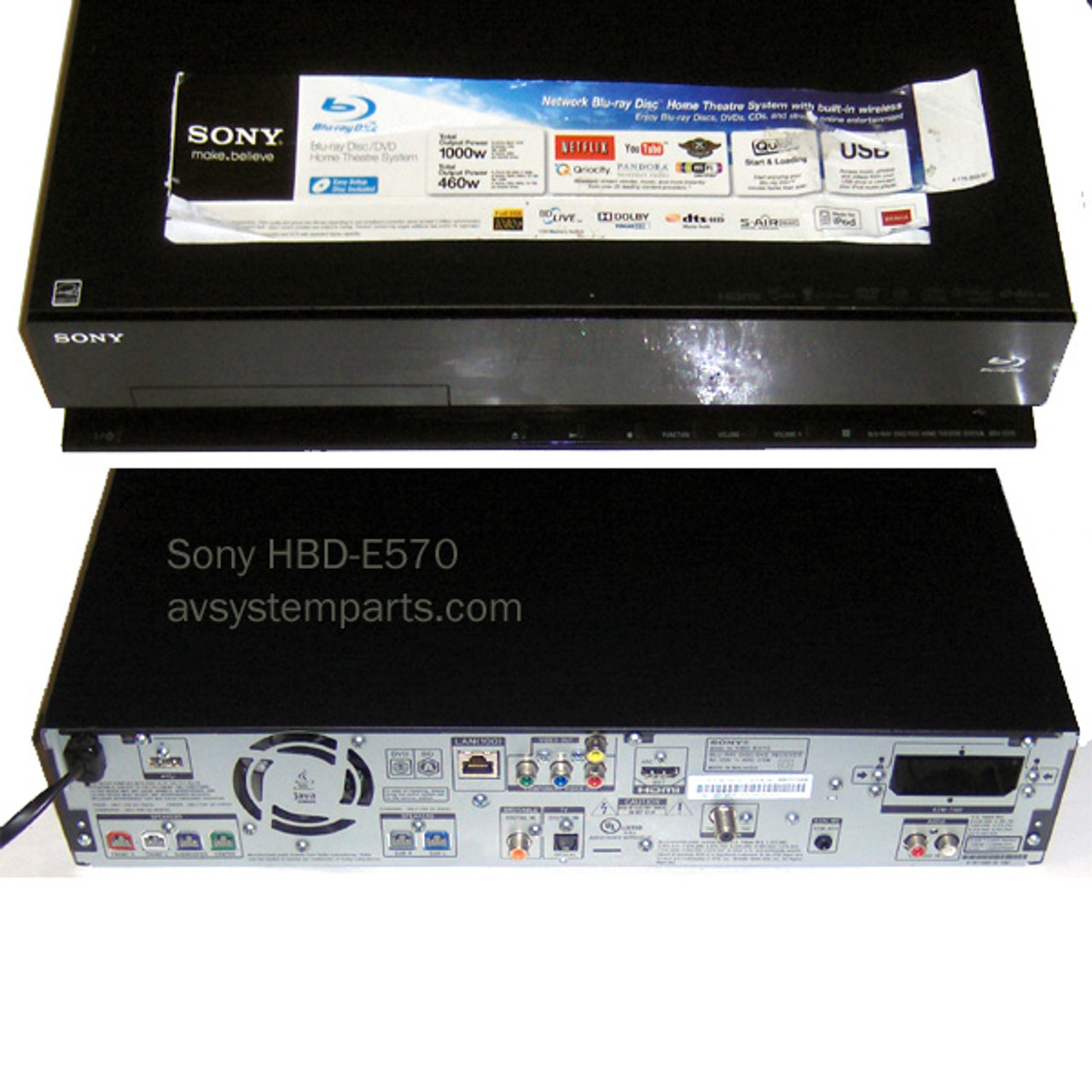 Sony BDV-E2100 Home Cinema 5.1 1000W con Blu-ray