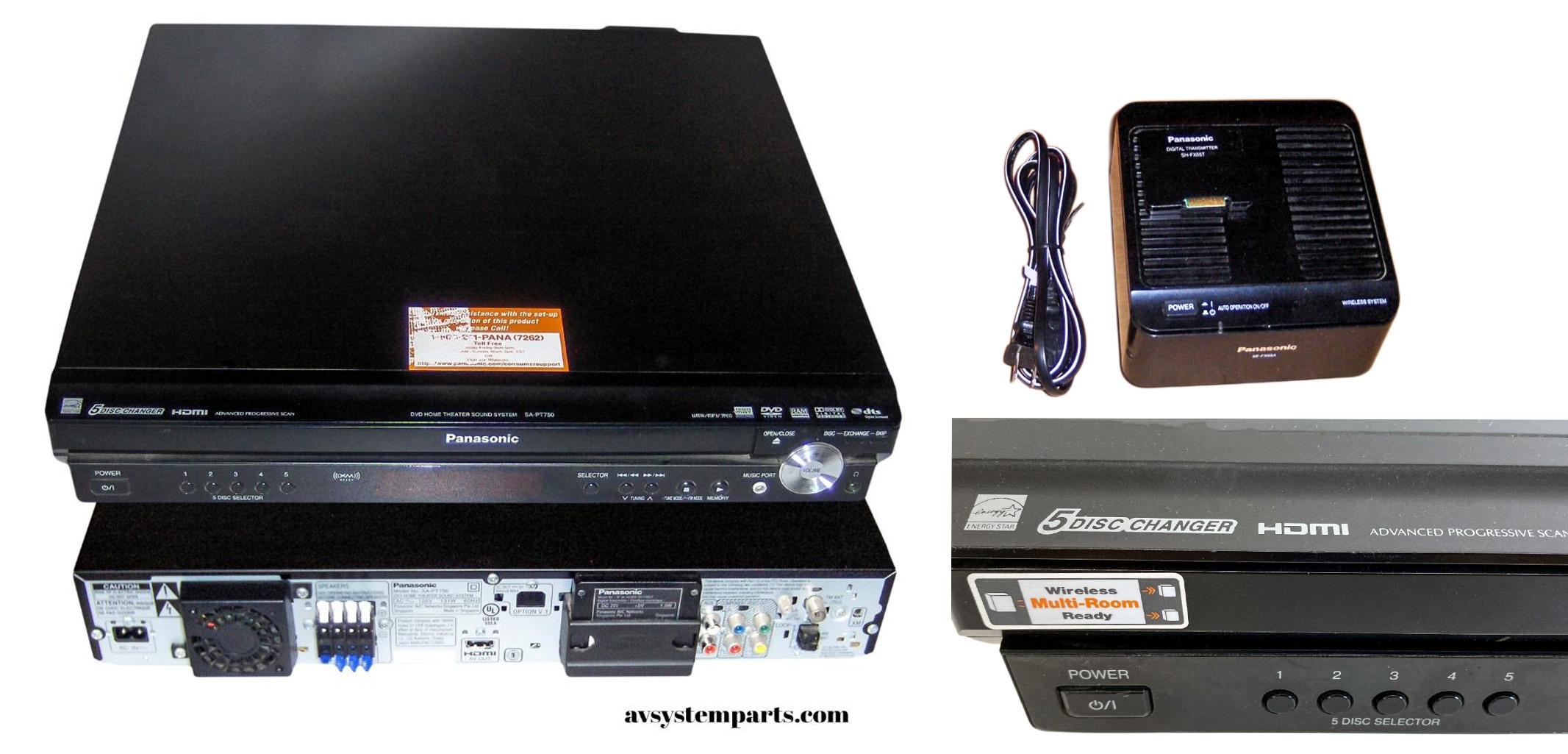☆Panasonic パナソニックSA-HT85 DVDチューナー内蔵アンプ 【公式通販】