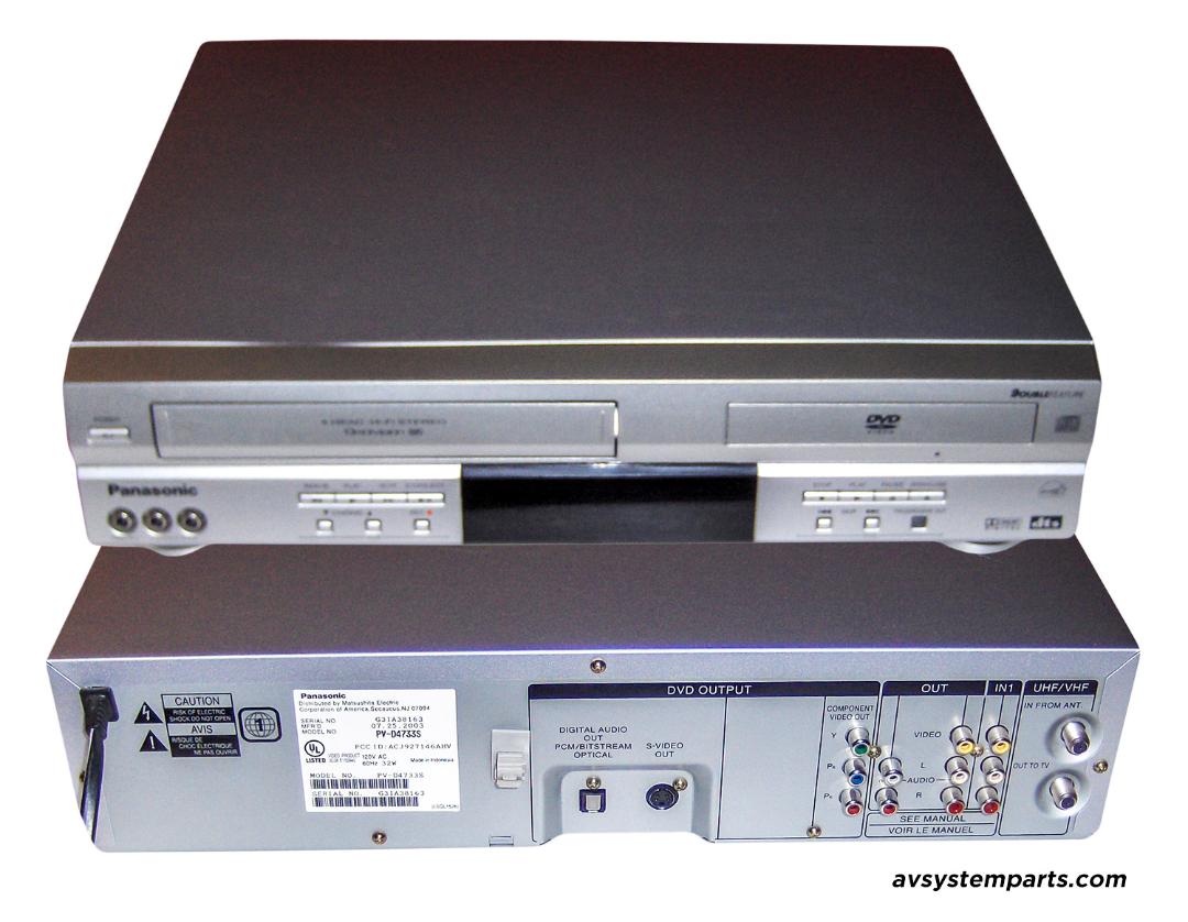 Panasonic VHS DVD CDプレーヤー Amazon.com: Panasonic VHS to DVD Recorder VCR Combo w/Remote, HDMI