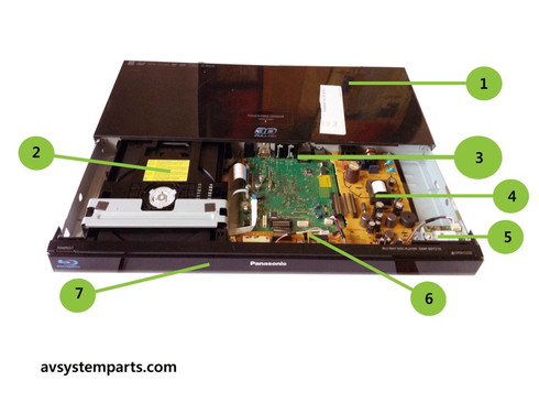 Panasonic DMP-BDT210 BD,VXY2122,VEP76259,VEP71197,VEP70389C parts