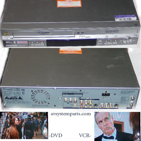 Panasonic DMR-ES30v DVD/VCR Combo Recorder,TV Tuner