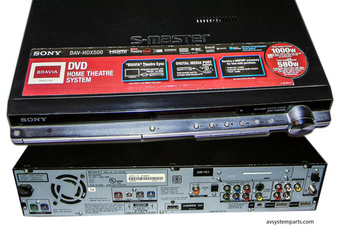 Sony HCD-HDX500,HCD-HDX501 5.1 Ch. 1000W 5 Disk CD/DVD Home