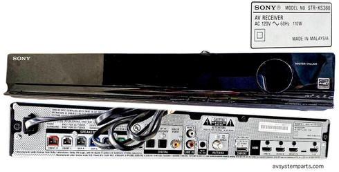 Sony STR-KS380 3D Home Theater Receiver Ch HDMI 1000 W