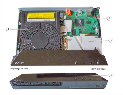 Sony BDP-S1100,BDP-S3100 Parts:BPX-7,