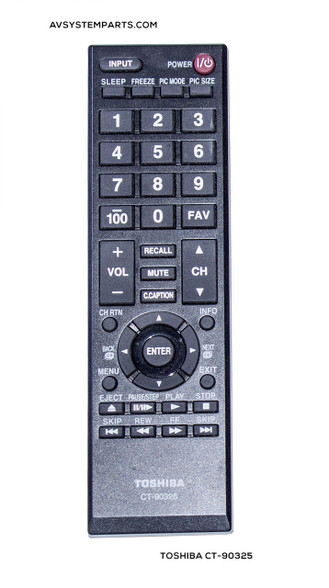Telecomando Universale Sostitutivo CT-90325 Per TV Toshiba | Modelli 39L2300U, 39L1350U, 50L2300U
