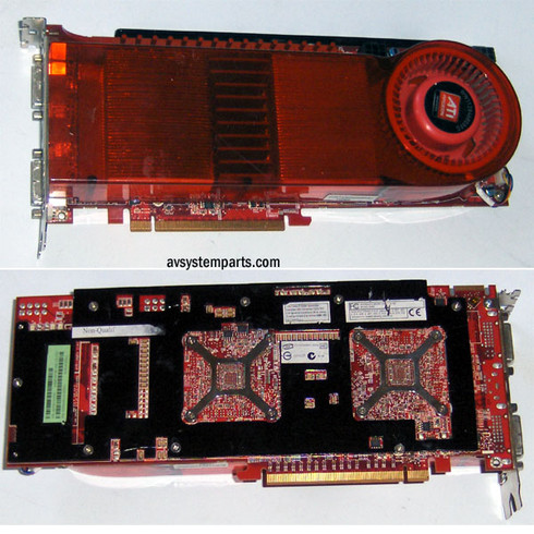 AMD ATI Radeon HD 3870 x2 B400 DDR3 1GB PCI-E Dual DVI VGA card