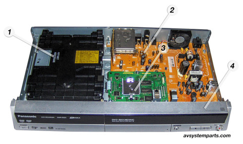 Panasonic DMR-ES20 Parts:VXY1867 ,VEP79113 ,VEP79115