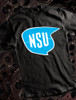 NSU Mens T-shirt on Black