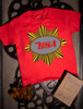 BSA Goldstar Kids Tee on Red