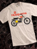 Husqvarna Motorcycle Mens T-shirt on Natural