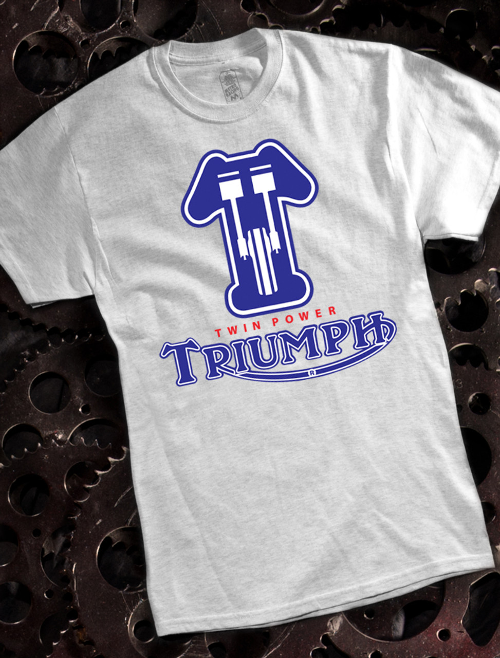 Triumph Twin Power Mens Tee - MetroRacing